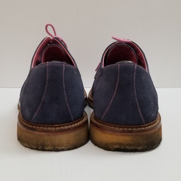 To Boot New York Blue Suede Leather US Mens Size 12 Dress Shoes Italy
